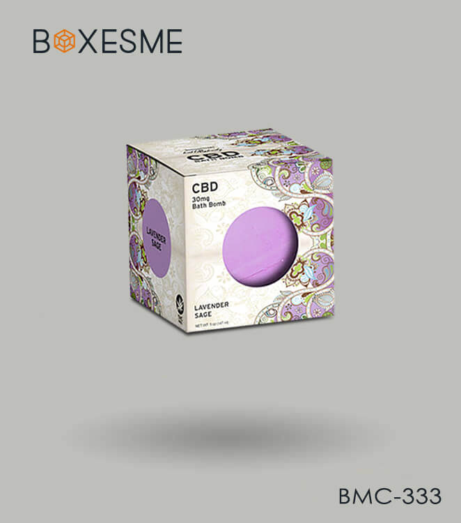Custom CBD Bath Bomb Boxes Wholesale BoxesMe